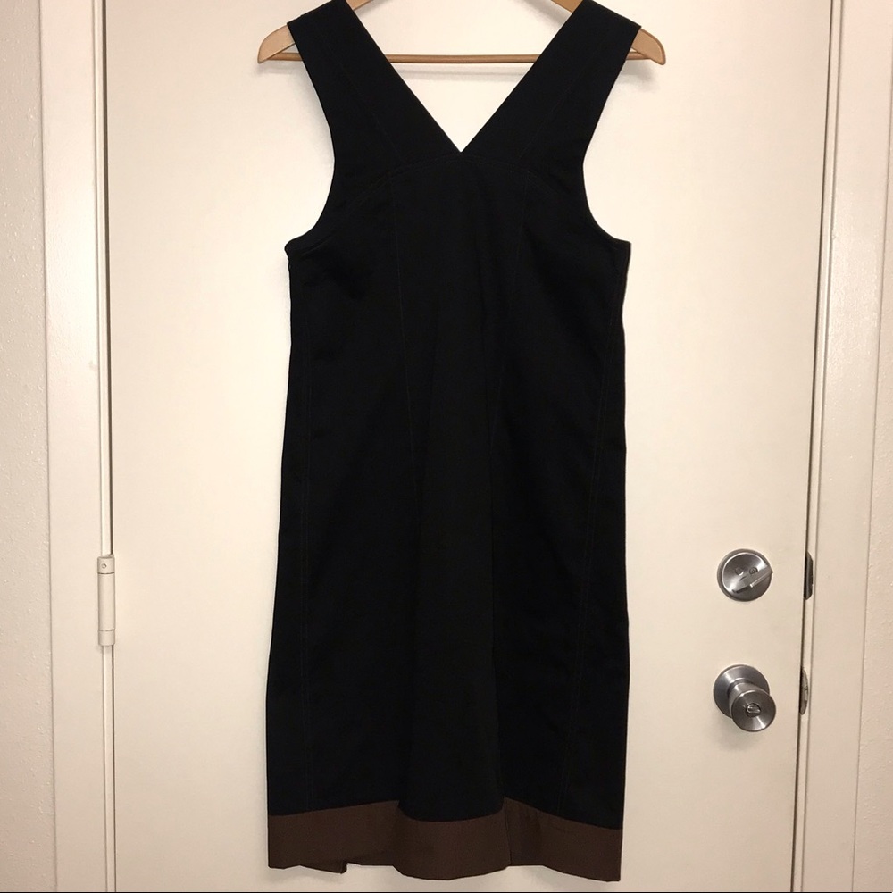 SPORTMAX CODE Dress, Size 6, Black an Brown